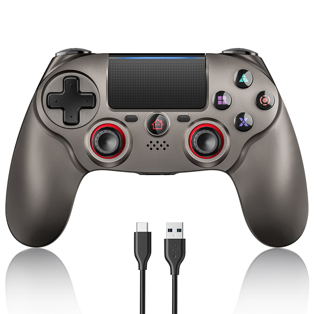 PS4 Controller for Playstation 4, DualShock Game Controller with Enhanced Dual Vibration/Analog Joystick/6-Axis Motion Sensor for Playstation 4/Pro/Slim