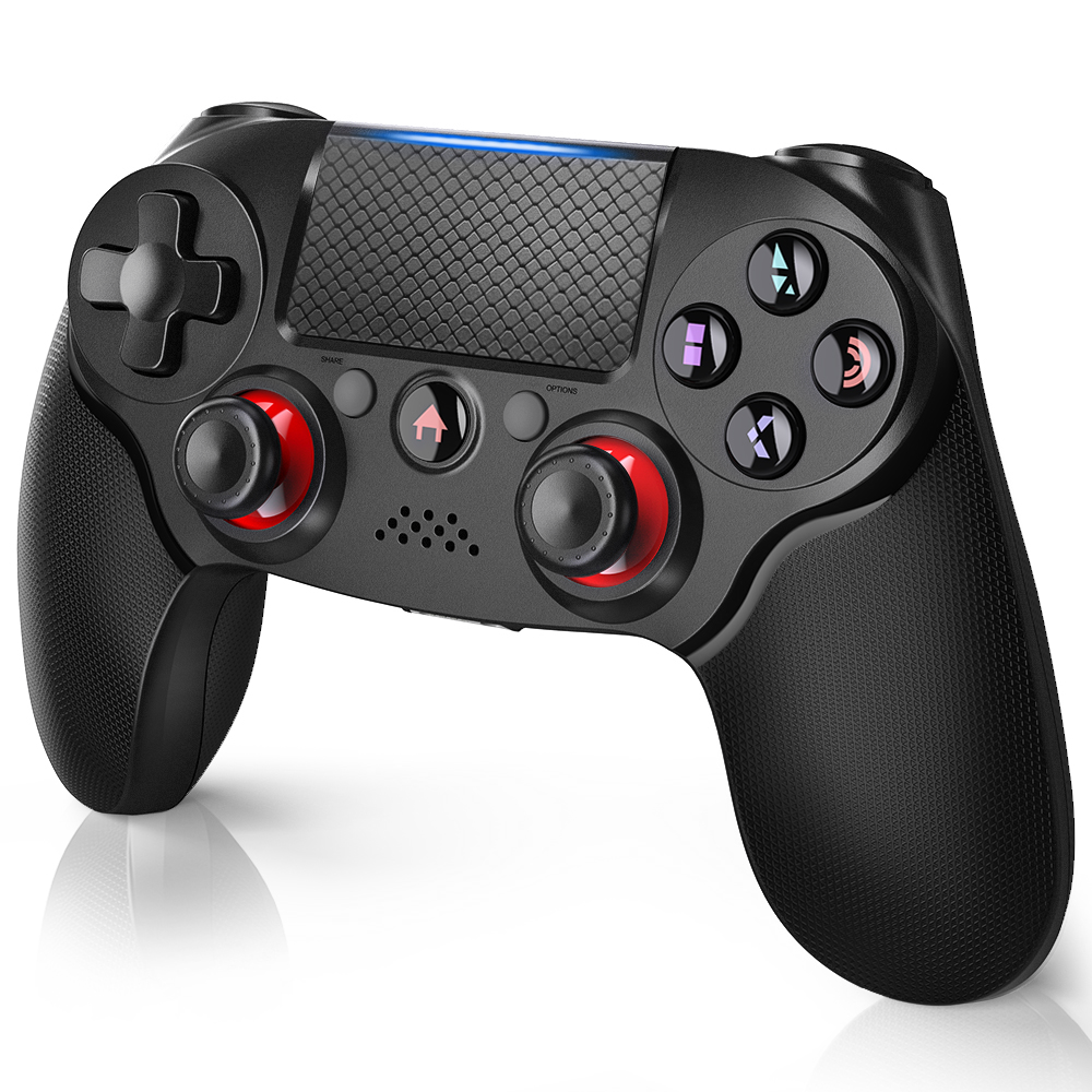 PS4 Controller, Wireless Pro Game Controller for PlayStation 4 Compatible with PS4/PS4 Slim, Enhanced Dual Vibration/Analog Joystick/6-Axis Motion Sensor